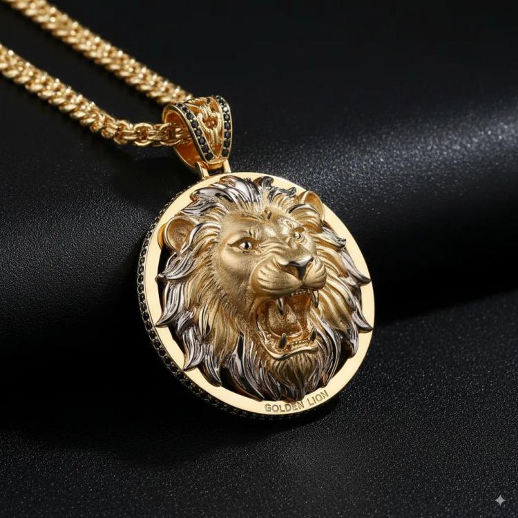 Pendant “Golden Lion”